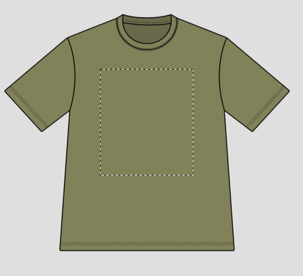 sport-tek st350 moisture wicking t-shirt olive drab green